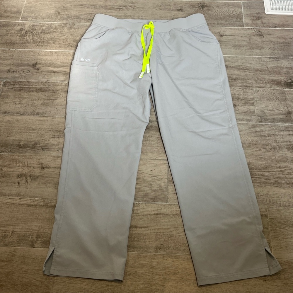 Figs Pants Cargo Scrub Technical Collection Medical Gray Size XL Style #1000178‎